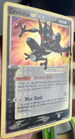 Pokemon Greninja TCG Gold Star SWSH144 Celebrations NM/MT Condition - Image 3