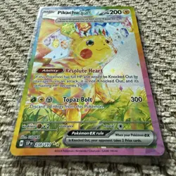Pokemon TCG Pikachu EX 238/191 Special Illustration Rare Surging Sparks NM - Image 4