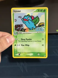2006 Pokemon EX Crystal Guardians Ivysaur-Reverse Foil #34/100 - Image 1