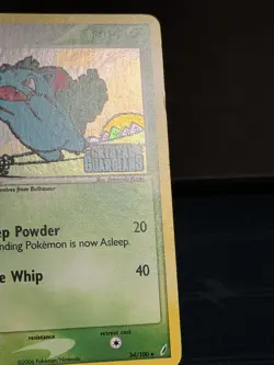 2006 Pokemon EX Crystal Guardians Ivysaur-Reverse Foil #34/100 - Image 2