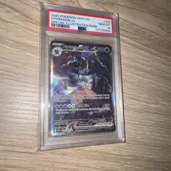 PSA 10 HYDREIGON ex 169/086 | White Flare Full Art Graded Pokemon Card - Image 2