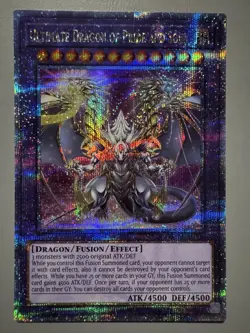 YUGIOH ULTIMATE DRAGON OF PRIDE AND SOUL ASIA ENGLISH ROTA-AE000 25TH FOIL QCSR - Image 1