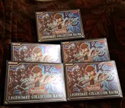 Lot of (5) Yu-Gi-Oh TCG Legendary Collection Kaiba Booster Box *Sealed NEW! - Image 1