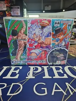 One Piece TCG Learn Together Deck Set LD-01 English Luffy Nami Zoro New Sealed - Image 1