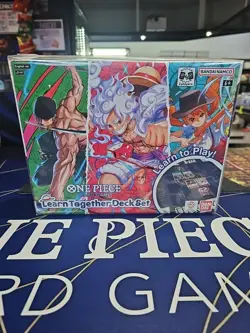 One Piece TCG Learn Together Deck Set LD-01 English Luffy Nami Zoro New Sealed - Image 2
