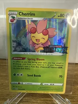 Cherrim SWSH088 - SWSH: Battle Styles Pre-Release Holo Promo - Pokemon TCG (NM) - Image 1