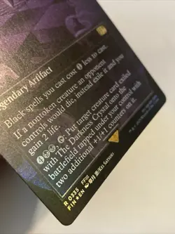 MTG The Darkness Crystal (Borderless FOIL) Final Fantasy 335 NM - Image 2