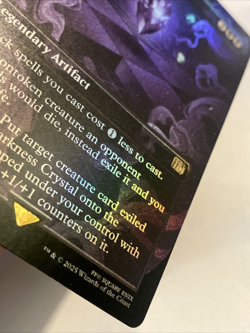 MTG The Darkness Crystal (Borderless FOIL) Final Fantasy 335 NM - Image 3
