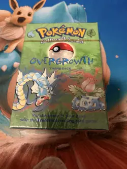 Pokemon Gold Strip Overgrowth Sealed Theme Deck GUARANTEED Shadowless WOTC - Image 1
