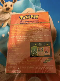 Pokemon Gold Strip Brushfire Sealed Theme Deck GUARANTEED Shadowless WOTC - Image 3