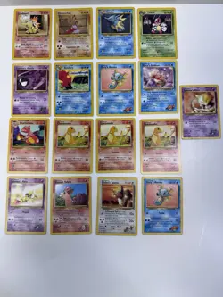 Vintage Pokemon Card Lot WOTC Base Neo Gym Heroes Charmander Hitmonchan - Image 1