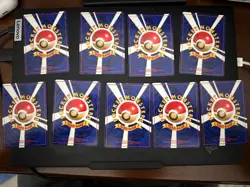 Vintage Japanese Pokemon Card Lot - Gym Heroes/Challenge Card Lot - LP - 9 Cards - Image 2