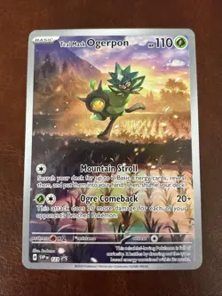 Teal Mask Ogerpon 123 Sv: Scarlet & Violet Promo Cards Holo - Image 1