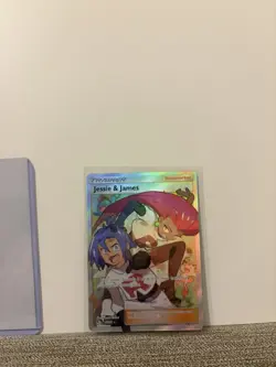Jessie and James Hidden Fates Card 68/68 Near Mint Pokemon - Image 1