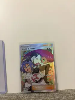 Jessie and James Hidden Fates Card 68/68 Near Mint Pokemon - Image 4