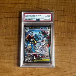 Pokemon Mega Lucario EX TCG Card Sir 179/132 PSA 10 GEM MINT - Image 1