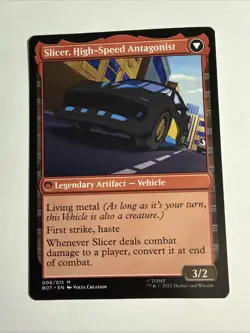 Slicer, Hired Muscle - Universes Beyond: Transformers (BOT) Regular Card - Image 2