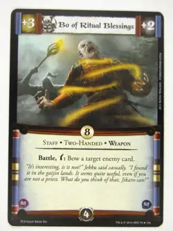 L5R Cards: The Coming Storm: BO OF RITUAL BLESSINGS # 14F57 - Image 1
