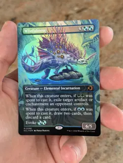 Wistfulness (Borderless) Lorwyn Eclipsed Foil - Image 1