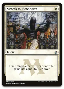 Swords to Plowshares #35 (NM) Masters 25 A25 Magic MTG - Image 1