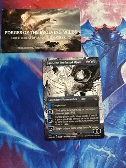 Jace the Perfected Mind Borderless Phyrexia: All will be One - Image 1