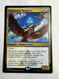 Suppressor Skyguard Ravnica: Clue Edition Regular NM - Image 1