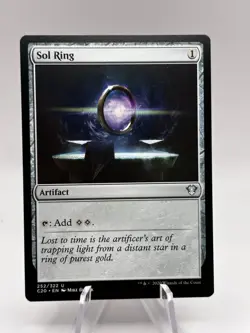 Sol Ring 252/322 Commander 2020 C20 MTG NM - Image 1