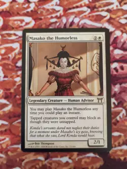 Masako the Humorless Champions of Kamigawa Regular - Image 1