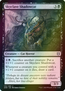 MTG Skyclave Shadowcat Foil ** Zendikar Rising ** English (NM) - Image 1