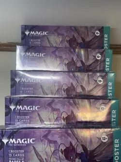 Magic: The Gathering Lorwyn Eclipsed Collector Booster Factory Sealed Lot of 5! - Image 2