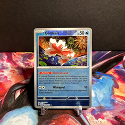 Pokemon TCG Goldeen (Poke Ball Pattern) 020/131 Sv: Prismatic Evolutions Holo NM - Image 2