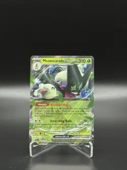 Pokemon TCG S&V Paldea Evolved: Meowscarada EX 015/193 - Image 1