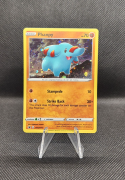 Pokemon TCG Phanpy Fart Swirl Cosmos Holo Promo Sword & Shield SWSH117 NM/M - Image 1