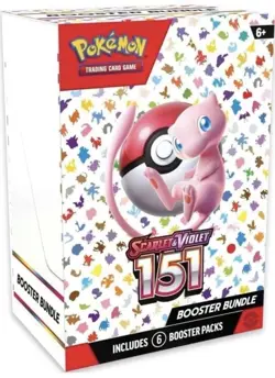 ✅Pokemon TCG Scarlet & Violet 151 Booster Bundle SEALED Brand New (6 packs) - Image 1