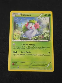 Shaymin 10/149 Boundaries Crossed Regular Black Star Rare Pokemon TCG Light Play - Image 1