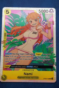 Nami OP08-106 Two Legends Foil - Image 1