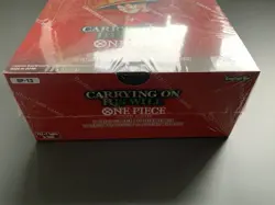 One Piece Card Game OP-13 Carrying On His Will Booster Box English Sealed - Image 4