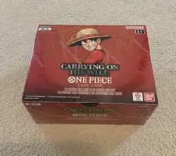 One Piece Card Game OP-13 Carrying On His Will Booster Box English Sealed - Image 1