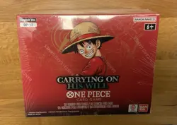 One Piece Card Game OP-13 Carrying On His Will Booster Box English Sealed - Image 1
