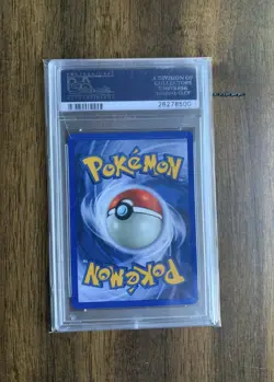 1999 POKEMON BASE SET UNLIMITED #2 BLASTOISE-HOLO PSA 8 - Image 2
