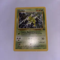 Pokemon TCG Scyther 26/64 Non-Holo Jungle Set Rare Card WOTC LP - Image 1