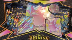Pokemon TCG Shining Fates Premium Collection Shiny Dragapult VMAX & Crobat VMAX 820650808715 - Image 4