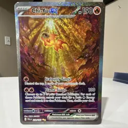 Pokemon Chi-Yu ex Sv02: Paldea Evolved Special Illustration Rare Holo 259/193 1. - Image 1