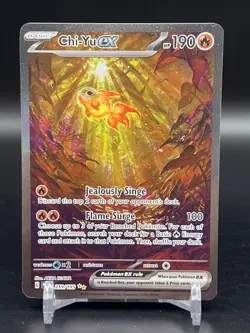 Chi-Yu ex 259/193 Special Illustration Rare Holo SV02: Paldea Evolved NM Pokemon - Image 1