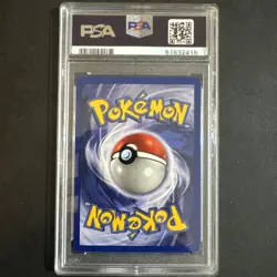1999 Pokemon TCG Machamp Holo Rare 1st Edition Shadowless Base Set 8/102 PSA 7 - Image 5