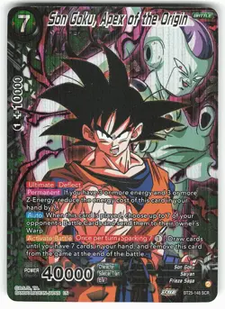 Son Goku, Apex of the Origin BT25-148 SCR Dragon Ball Super Card - Image 1