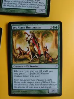 Lys Alana Huntmaster playet Elf Warrior MTG 4 Card. Lorwyn. - Image 2