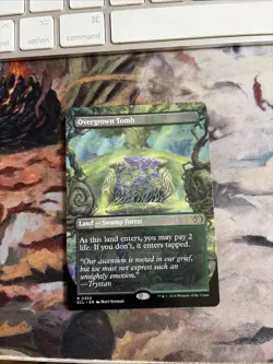 Overgrown Tomb (Borderless) Lorwyn Eclipsed Regular - Image 1