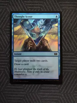 mtg thought scour foil double masters 2022 - Image 1