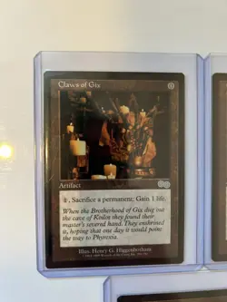 Claws of Gix Urza's Saga EX/LP - 3x Available #290 MTG Magic the Gathering - Image 3